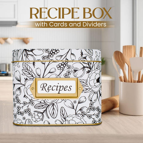 Mia + Esme 50 double-sided recipe cards for detailed instructions.