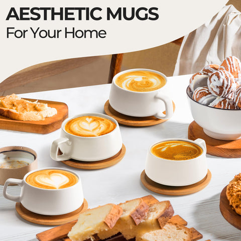 MIAMIO ceramic mugs with glossy glaze for lasting warmth and style.