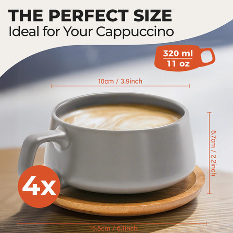 Gift-ready MIAMIO packaging showcasing a premium coffee and tea set.