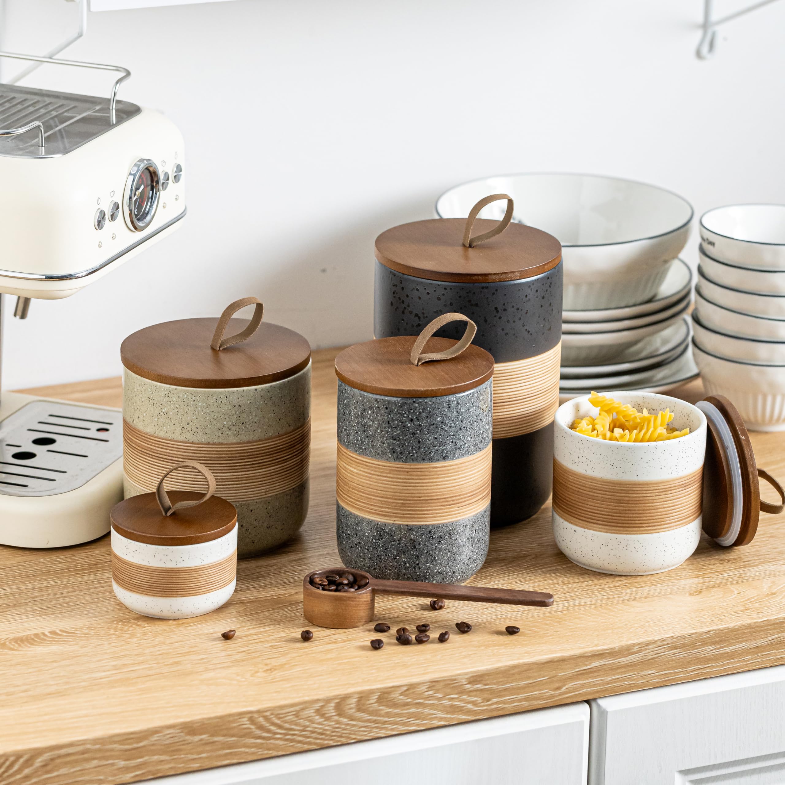 Miamolo gift-worthy storage jars ideal for housewarming gifts