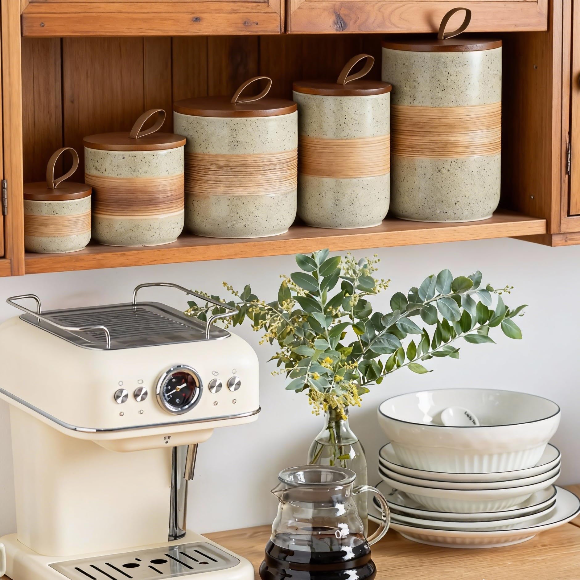 Miamolo kitchen counter display blends practicality with modern design