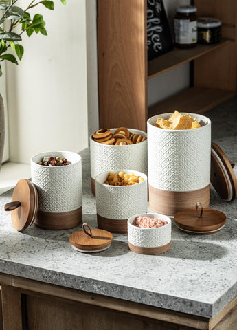 Miamolo multi-use storage jar ideal for coffee, sugar, nuts