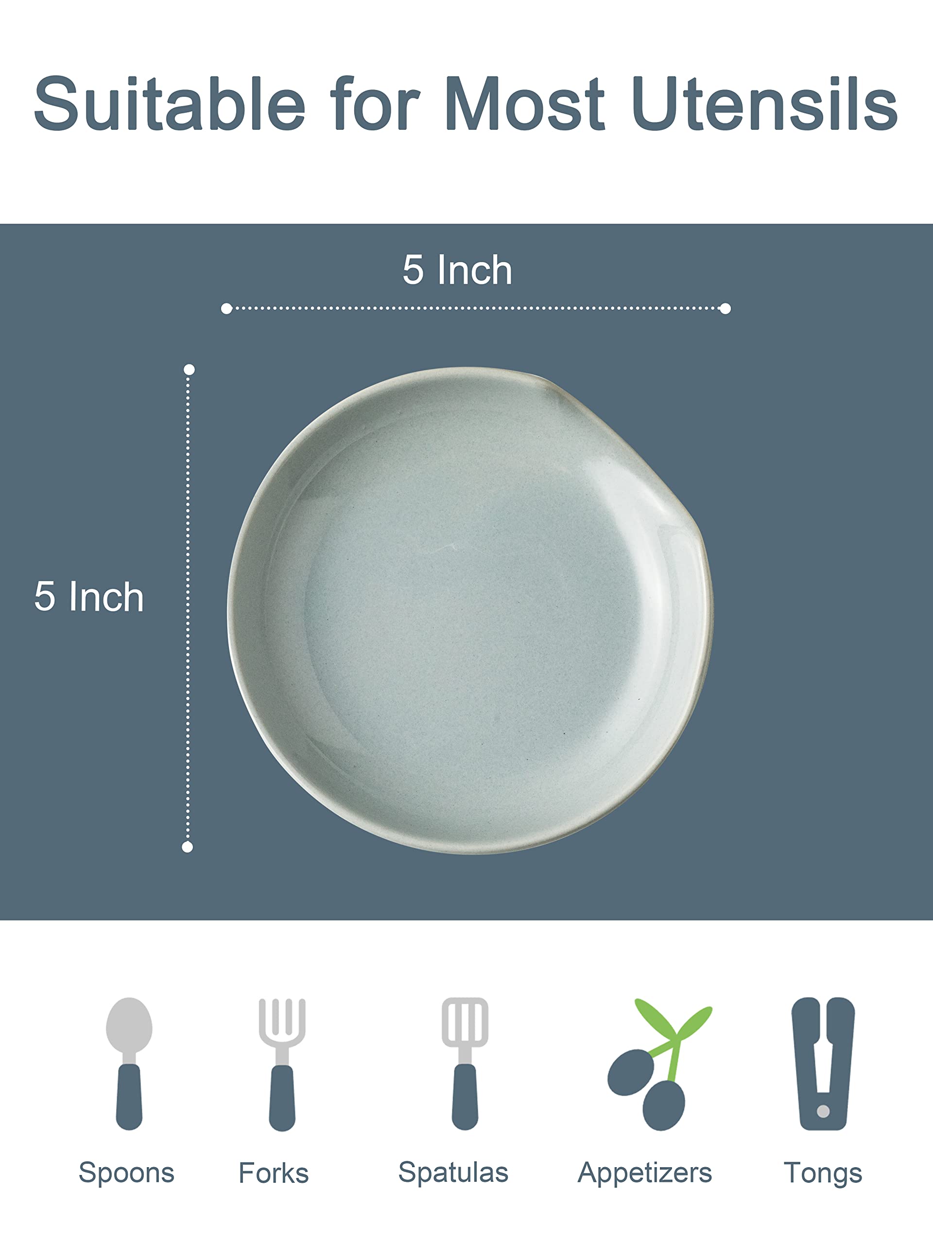 Miamolo spoon rest on stove top to protect utensils and reduce drips