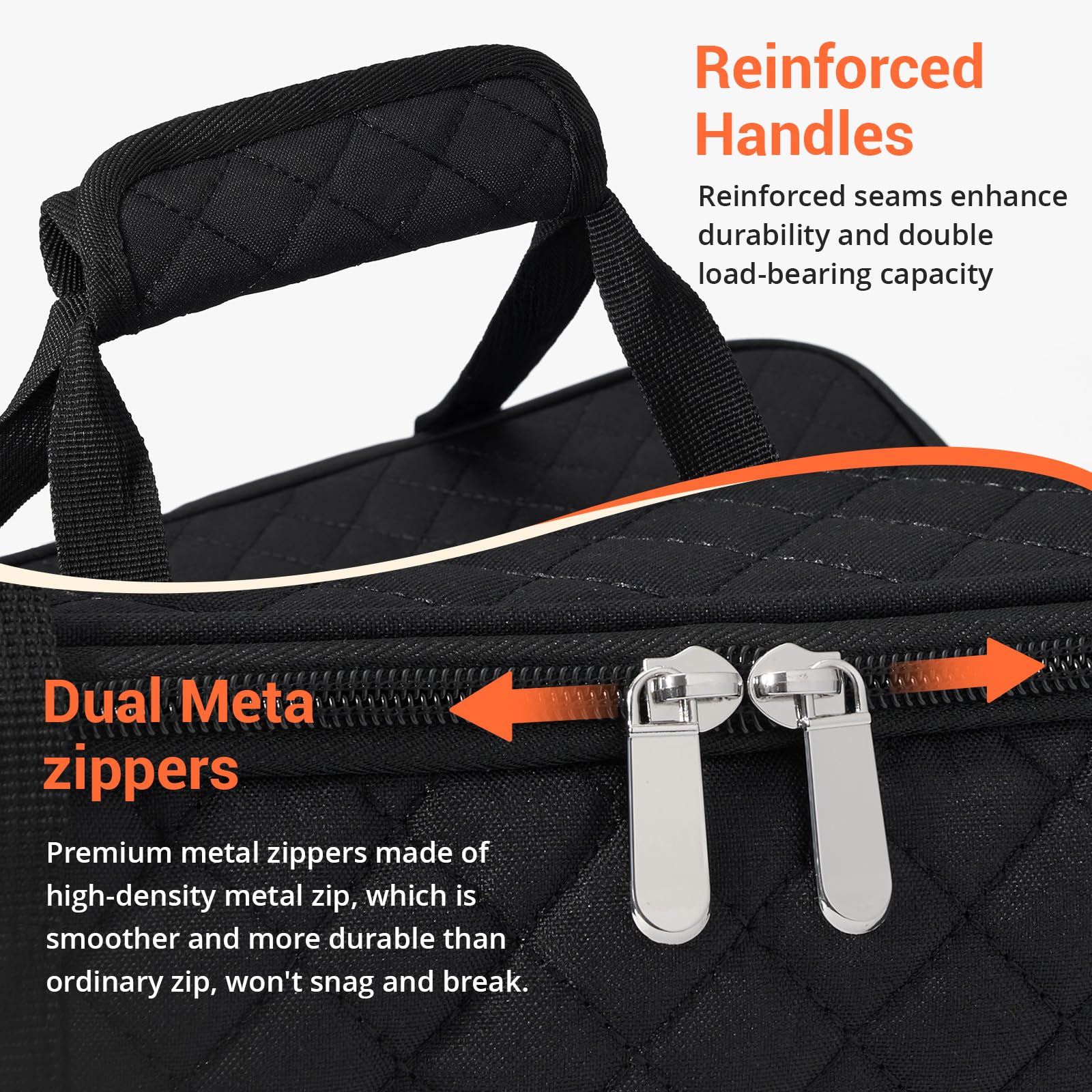 MIAOJIE durable 600D Oxford fabric resists wear for daily use.
