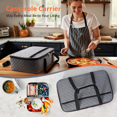 Dimensions ensure it fits a 16x10 inch baking dish securely.
