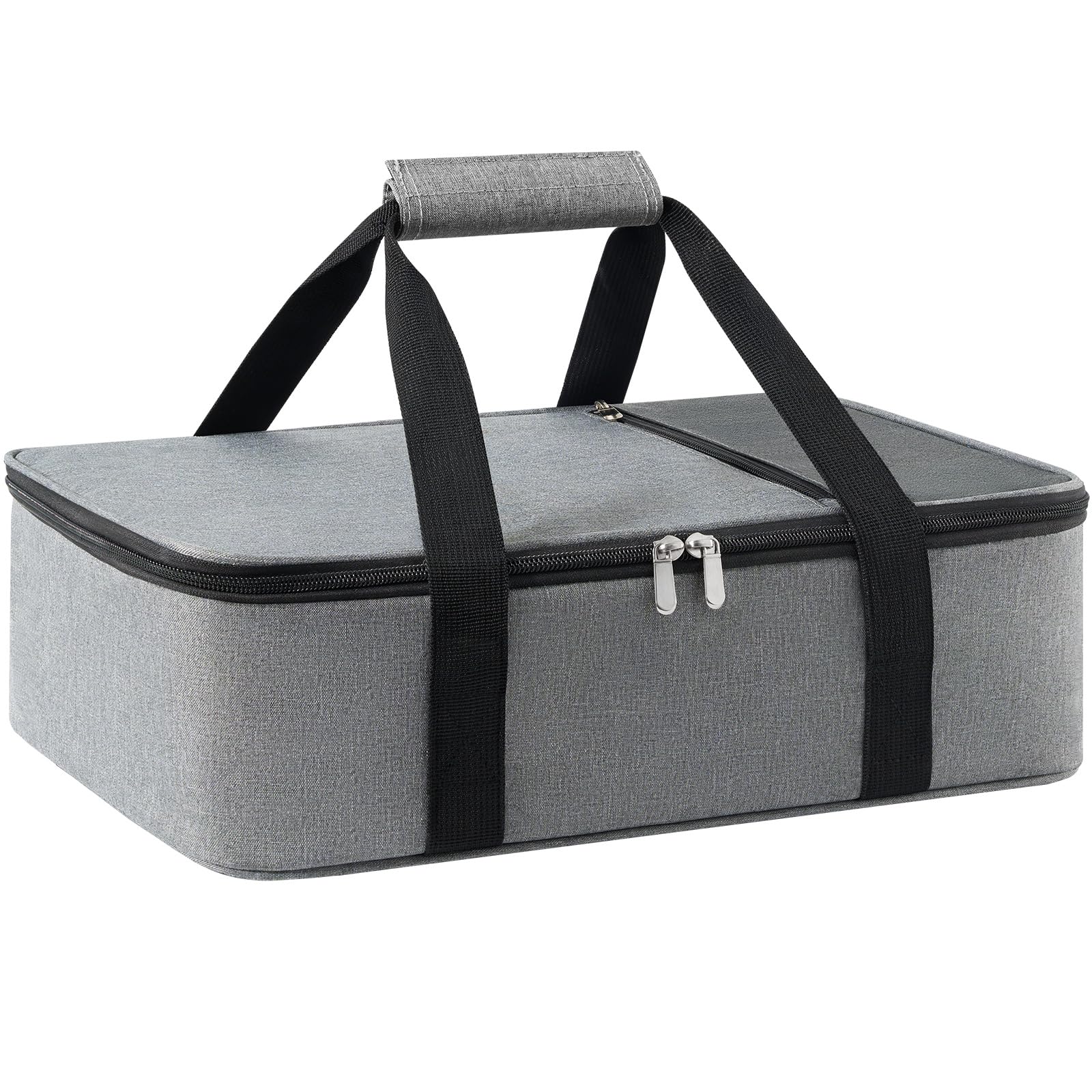 MIAOJIE insulated casserole carrier with 9x13 dish fit for easy transport