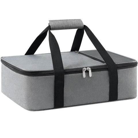 MIAOJIE insulated casserole carrier with 9x13 dish fit for easy transport
