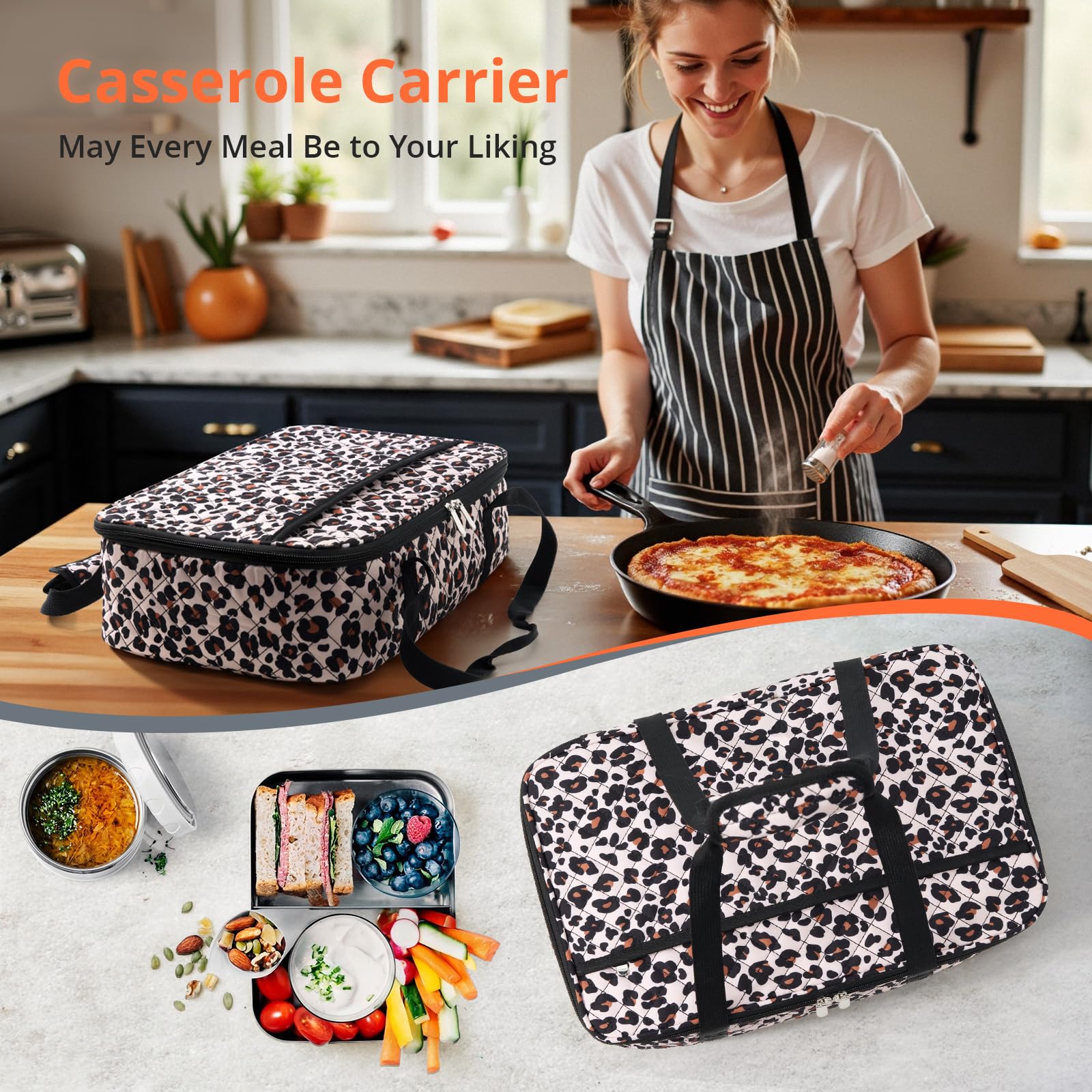 MIAOJIE leakproof design keeps food secure during travel