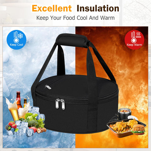 MIAOJIE carrier fitting a 12-inch baking tray for versatile meals