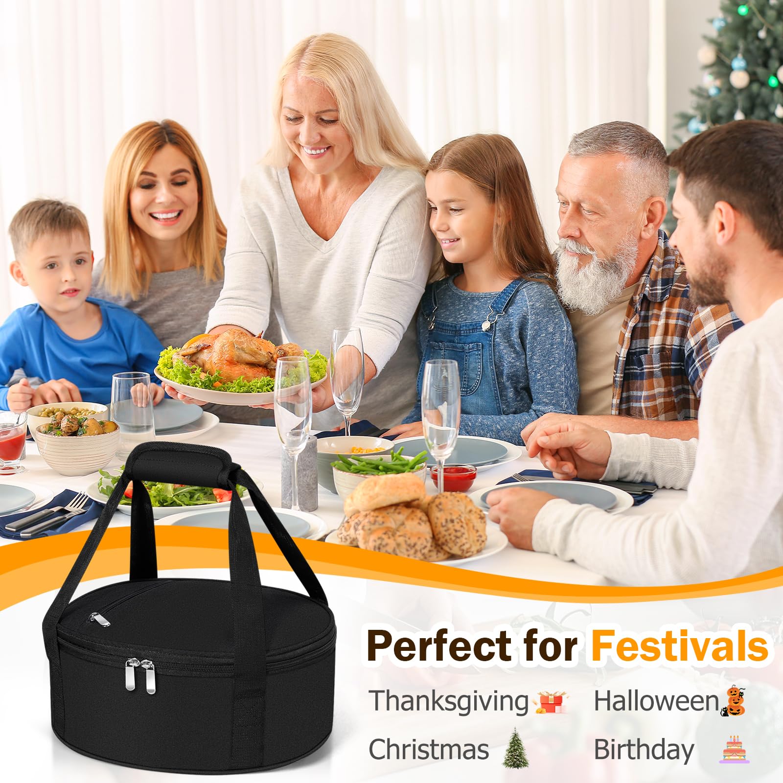 MIAOJIE carrier with padded dual handles for comfortable carrying
