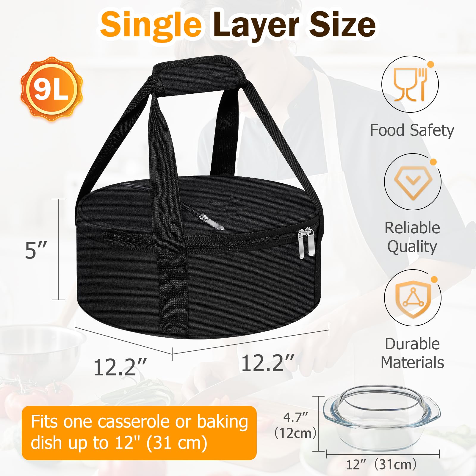 MIAOJIE carrier showing two-layer capacity for larger gatherings