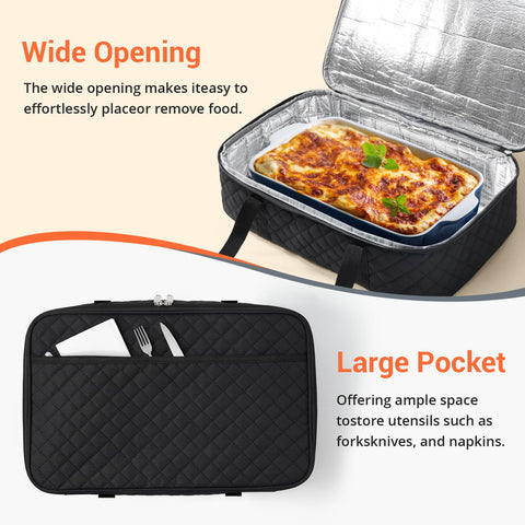 MIAOJIE wide-opening zipper makes packing quick and easy.