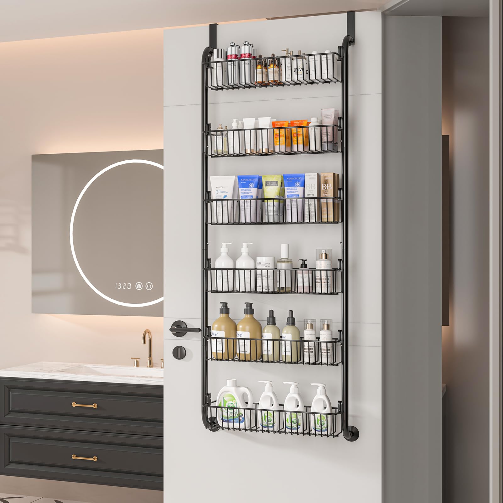 MIAOLI matte black finish complements modern kitchen décor