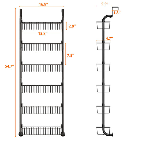 MIAOLI heavy-duty adhesive pads keep the unit firmly attached to doors