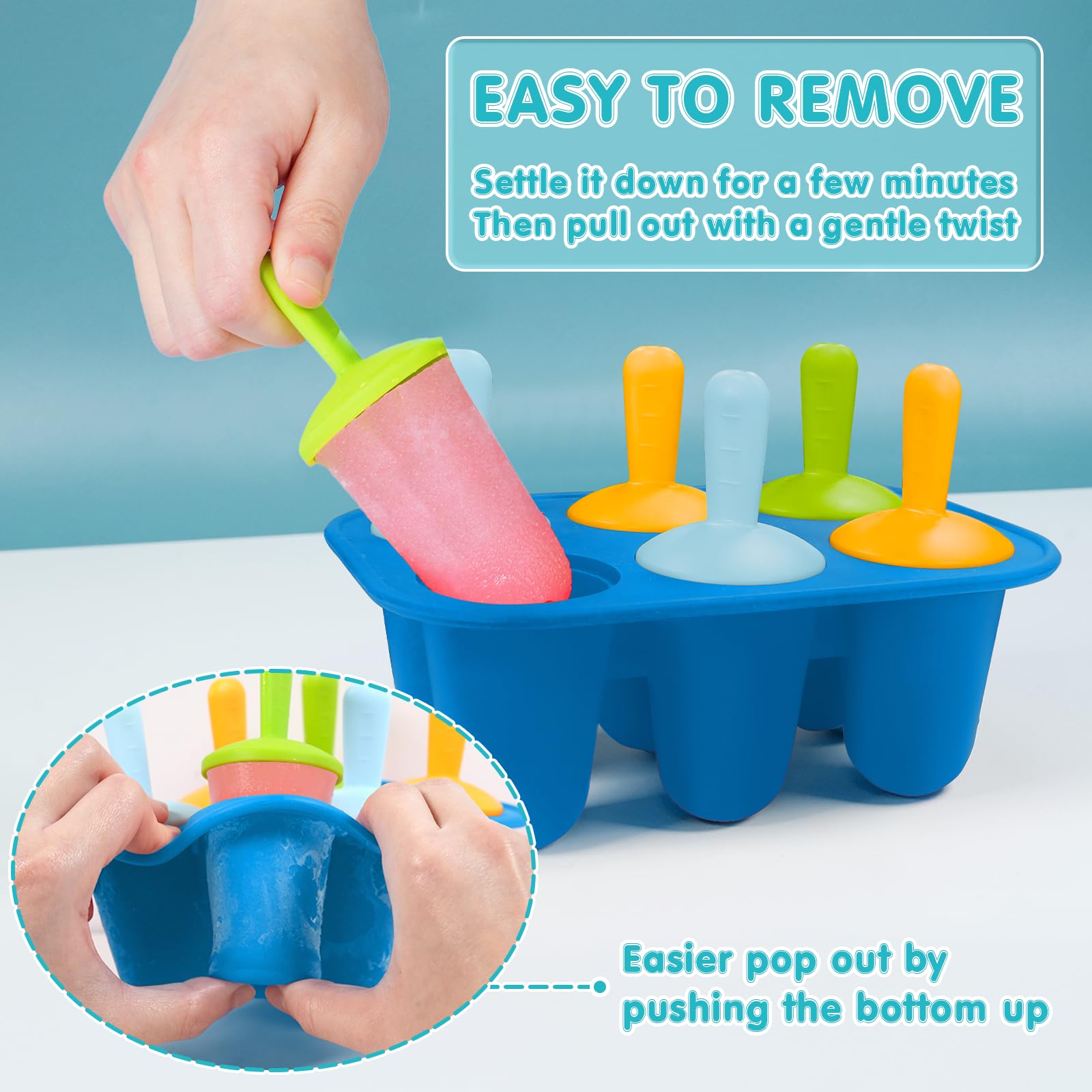 Miaowoof drip tray with colorful sticks reduces drips and keeps surfaces clean