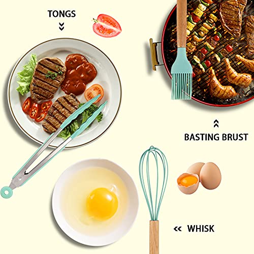 MIBOTE kitchen holder setup keeps tools easily accessible during meal prep.