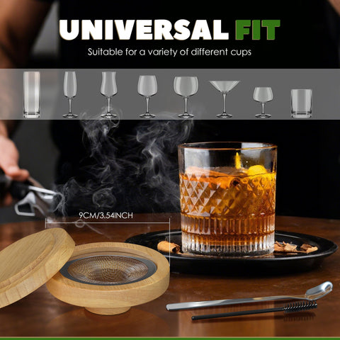 Micanlo smoked Old Fashioned kit delivers refined aroma for bourbon.