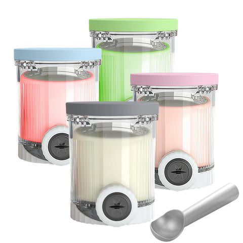 MICEAN Creami pints for Ninja NC700/NC701 enable convenient reusable storage for frozen treats.