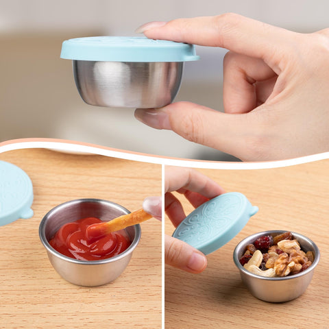MICEBAY colorful containers simplify sauce identification