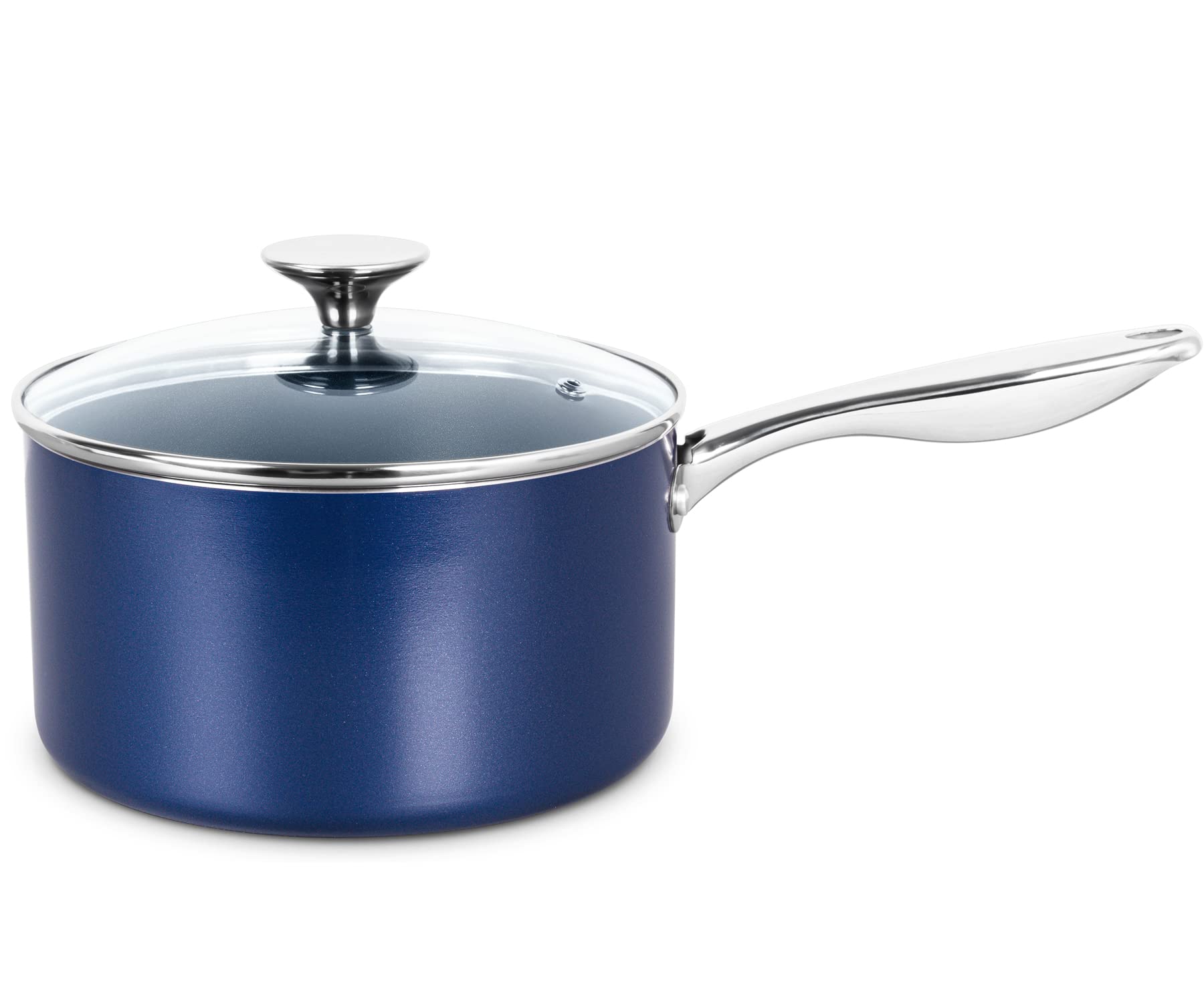 MICHELANGELO 3 Qt capacity is perfect for sauces, oats, and small pasta portions.