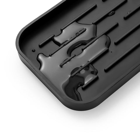 MicoYang versatile tray fits kitchen or bathroom storage needs.