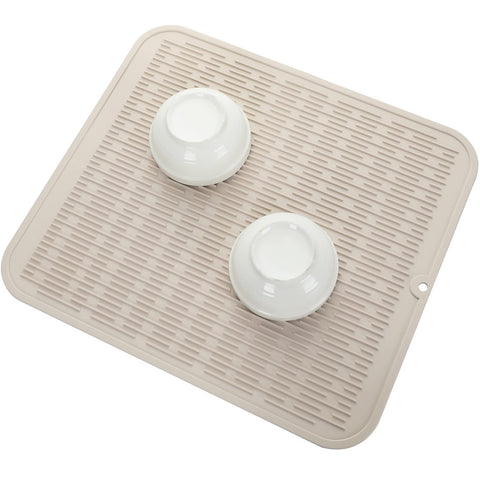 MicoYang silicone dish drying mat BPA-free eco-friendly kitchen accessory.