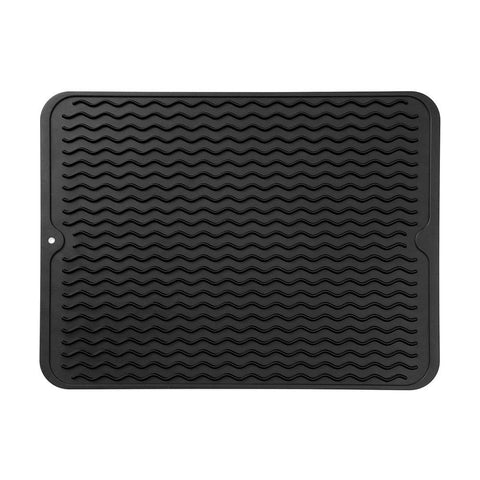 MicoYang silicone dish drying mat on counter for organized drying and counter protection.