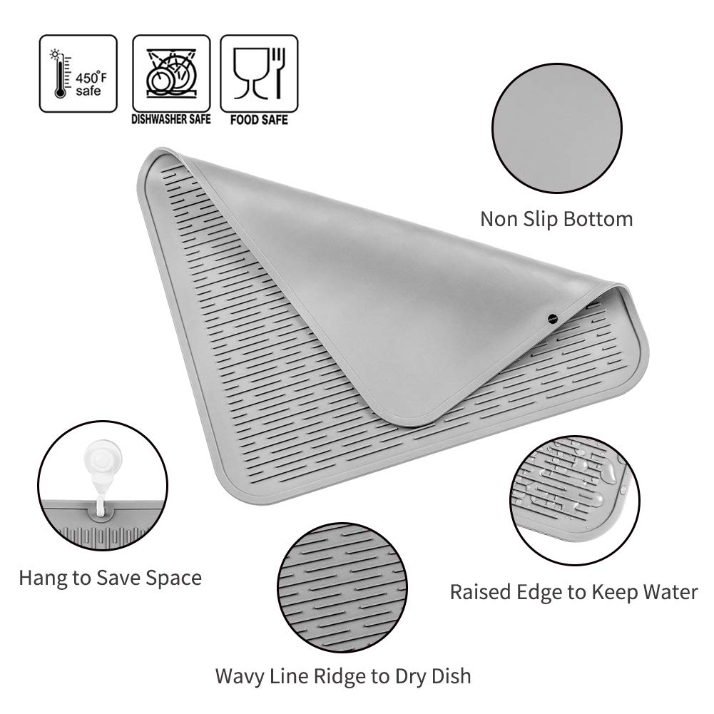 MicoYang mat used as a drawer liner keeps surfaces organized