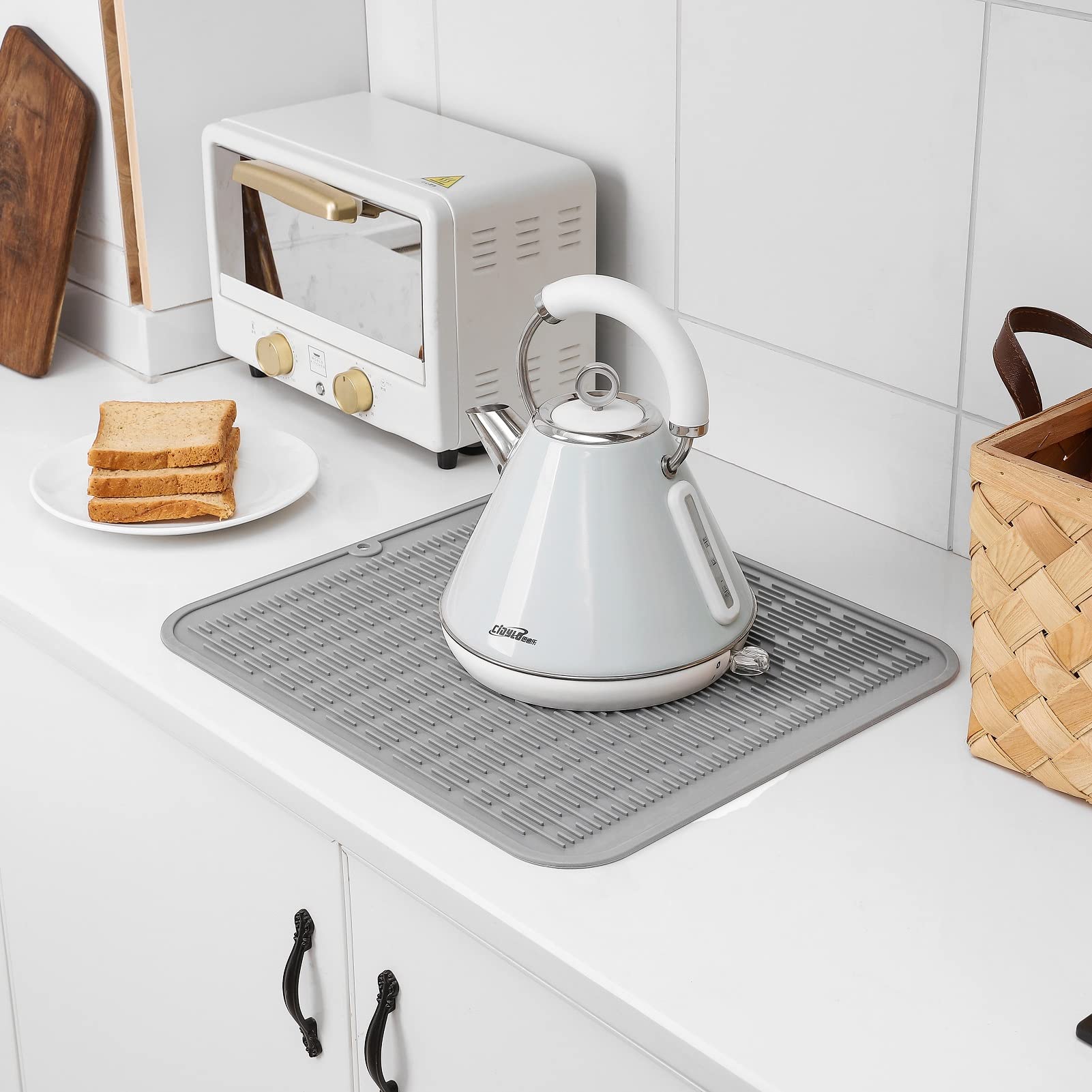 MicoYang foldable silicone mat stores compactly in a drawer