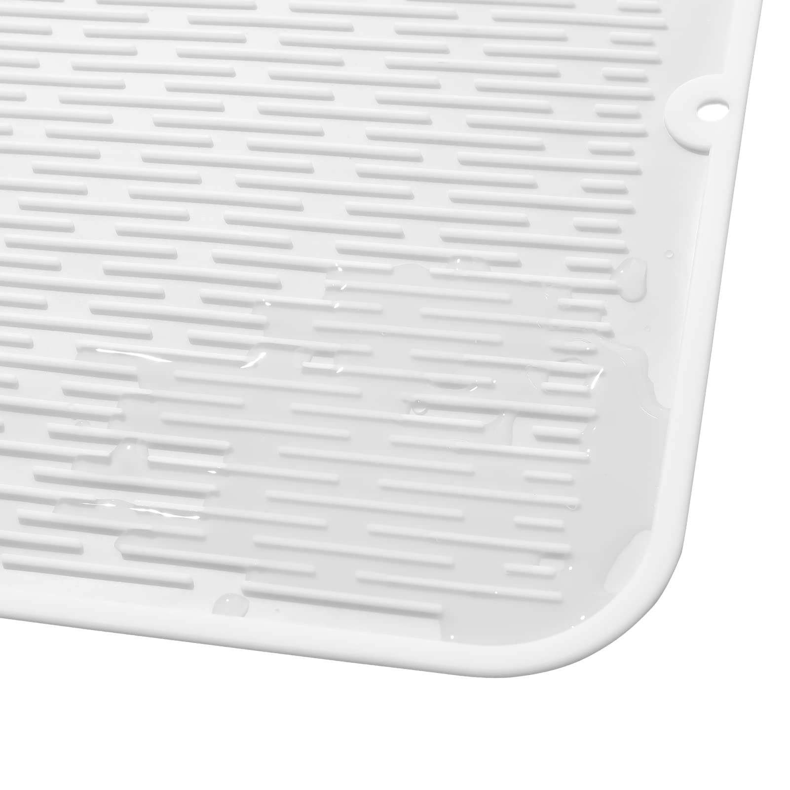 MicoYang silicone mat in white XL size for large counters.