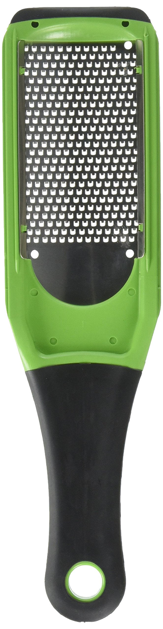 Microplane Artisan Parmesan grater detail for easy parmesan shaving.