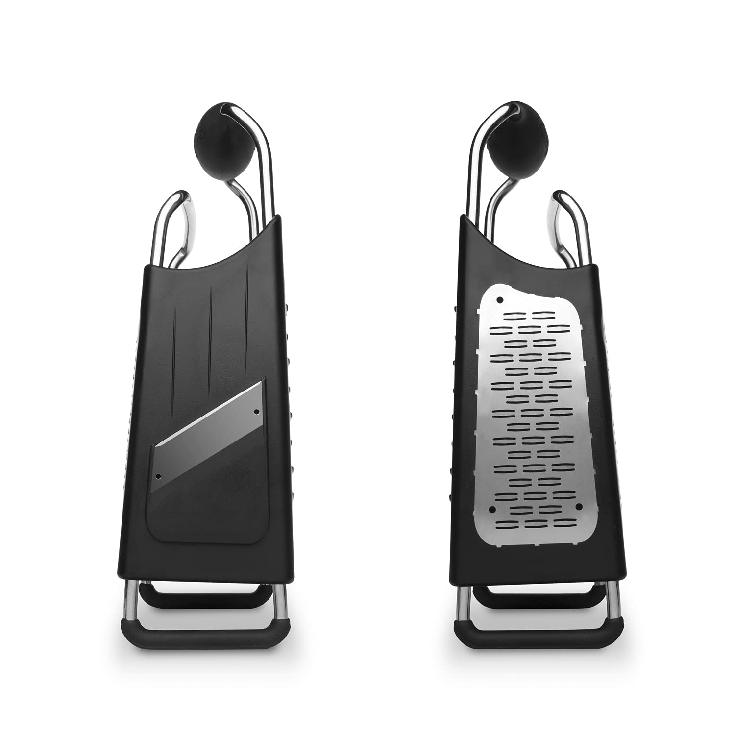 Ergonomic Microplane handle provides comfortable grip during use