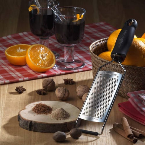 Microplane Gourmet Series packaging box showcases premium kitchen tool
