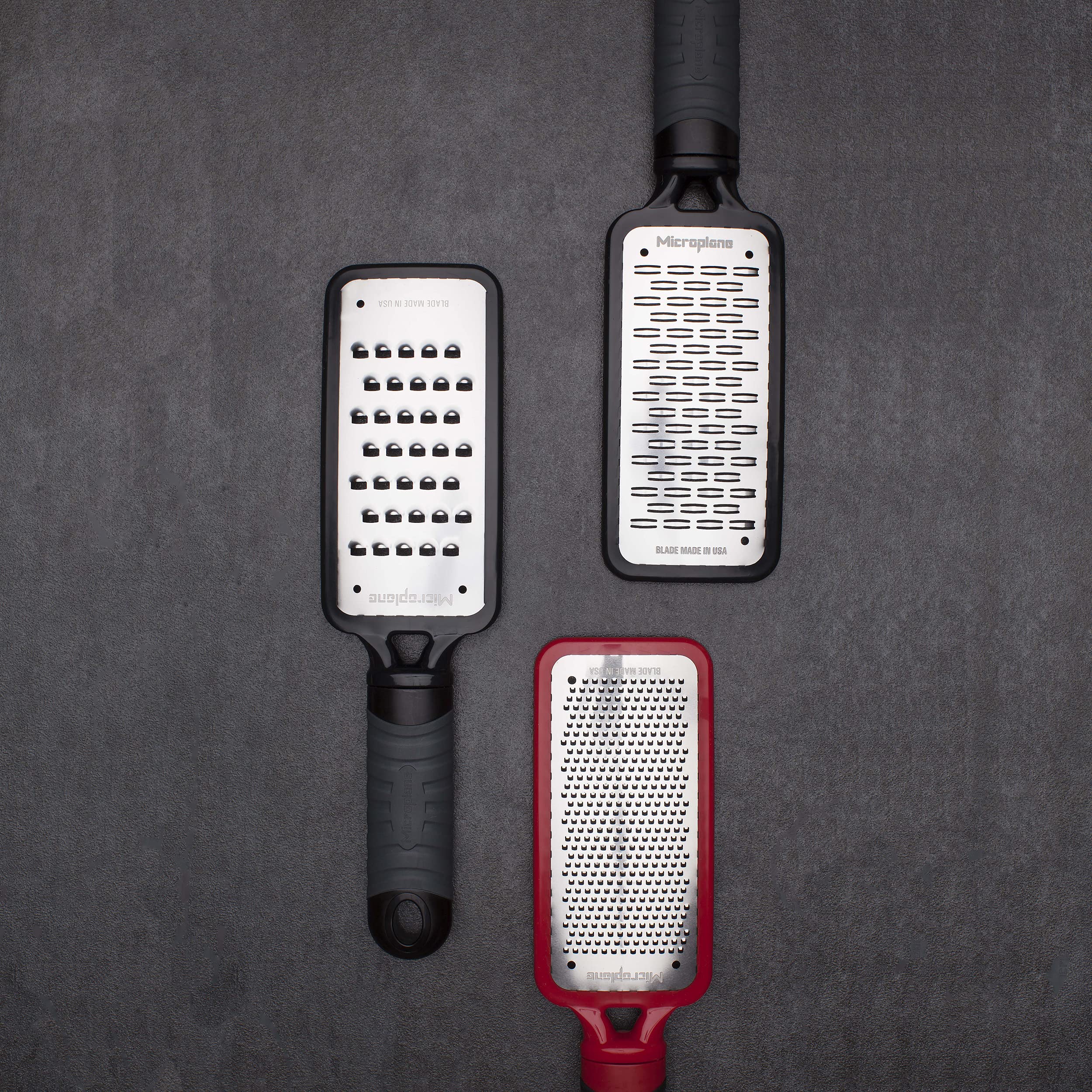 Microplane Home Series grater in dishwasher for easy cleaning and BPA-free steel