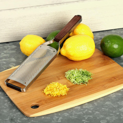 Microplane Master Series wood handle elegant kitchen design that complements modern decor.