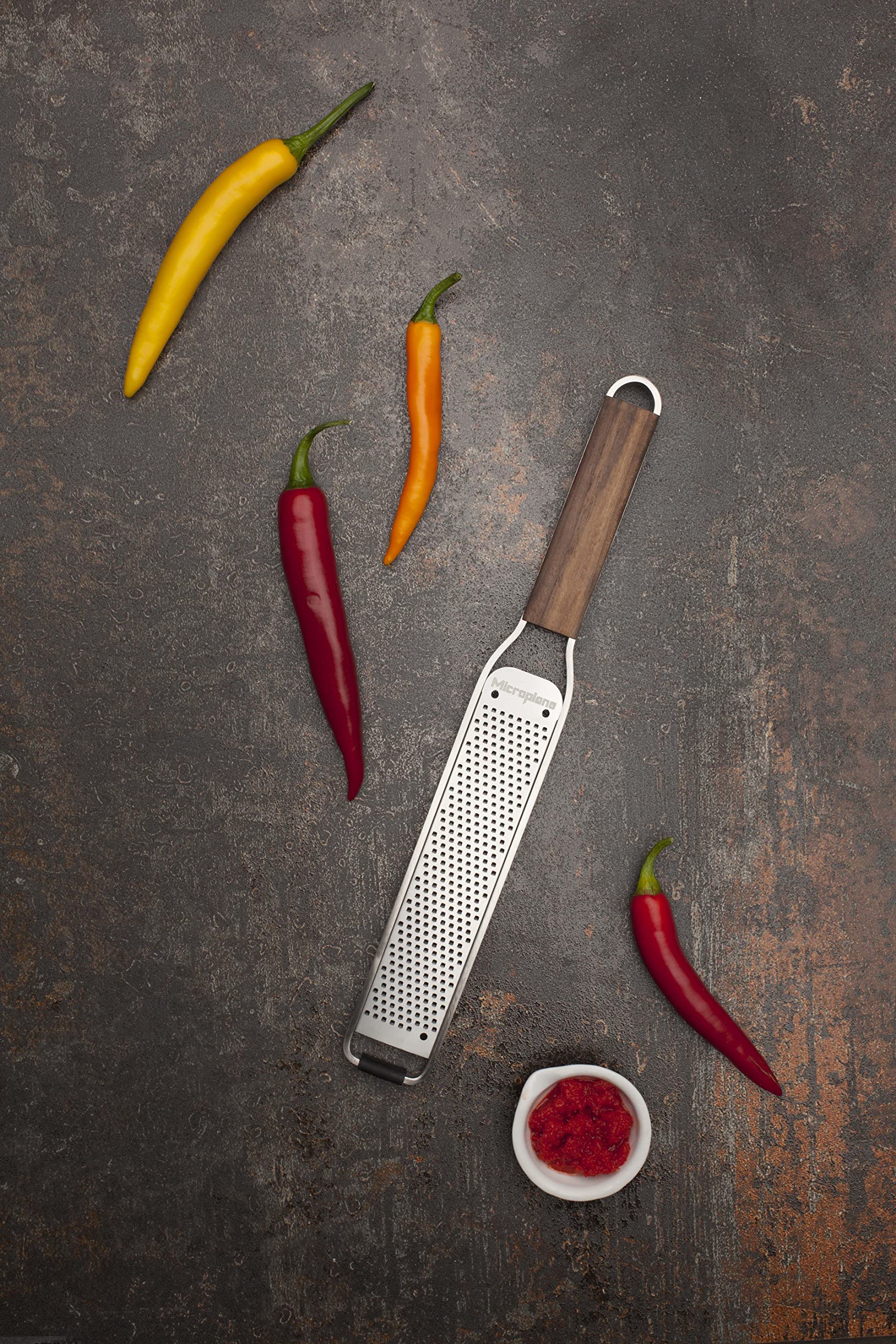 Microplane Master Series zester highlights ergonomic design and sturdy build