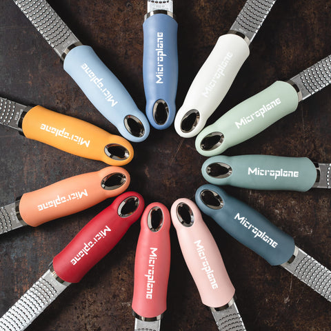 Microplane Premium Classic compact handheld kitchen tool supports versatile prep