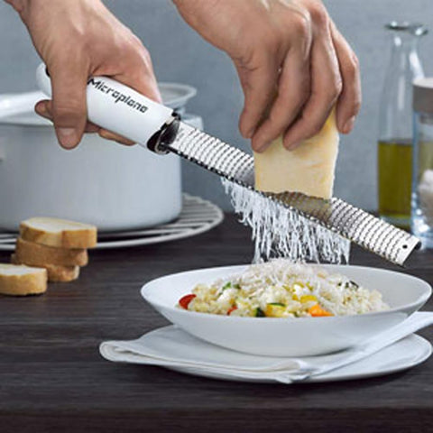 Microplane Premium Classic Lemon Zester Grey for bright citrus zest.