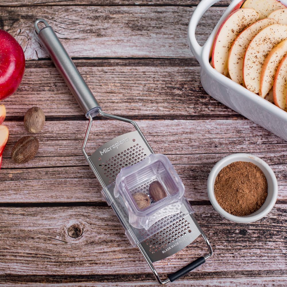 Microplane grater protective cover in place, blades protected and ready
