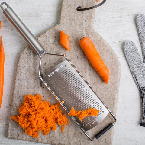 Microplane Professional Series grater stainless frame, rust-resistant and long-lasting