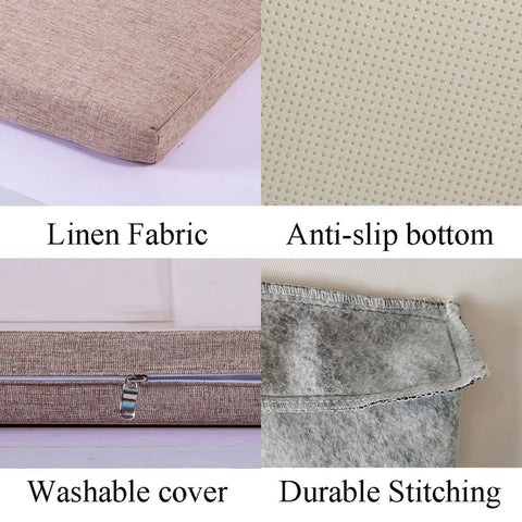 High resilience foam supports seating and maintains shape over time