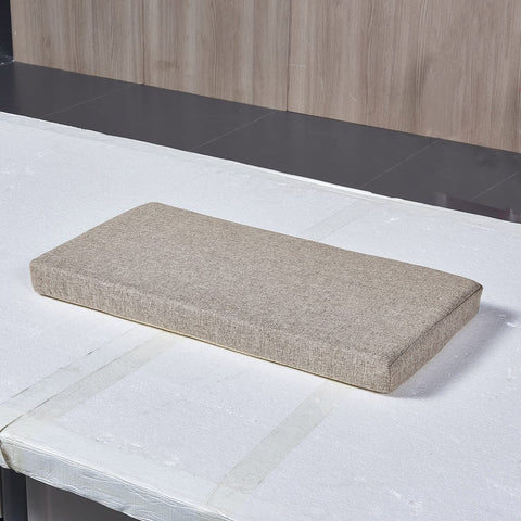 MICUSHION cushion features non-slip bottom and ties for stability