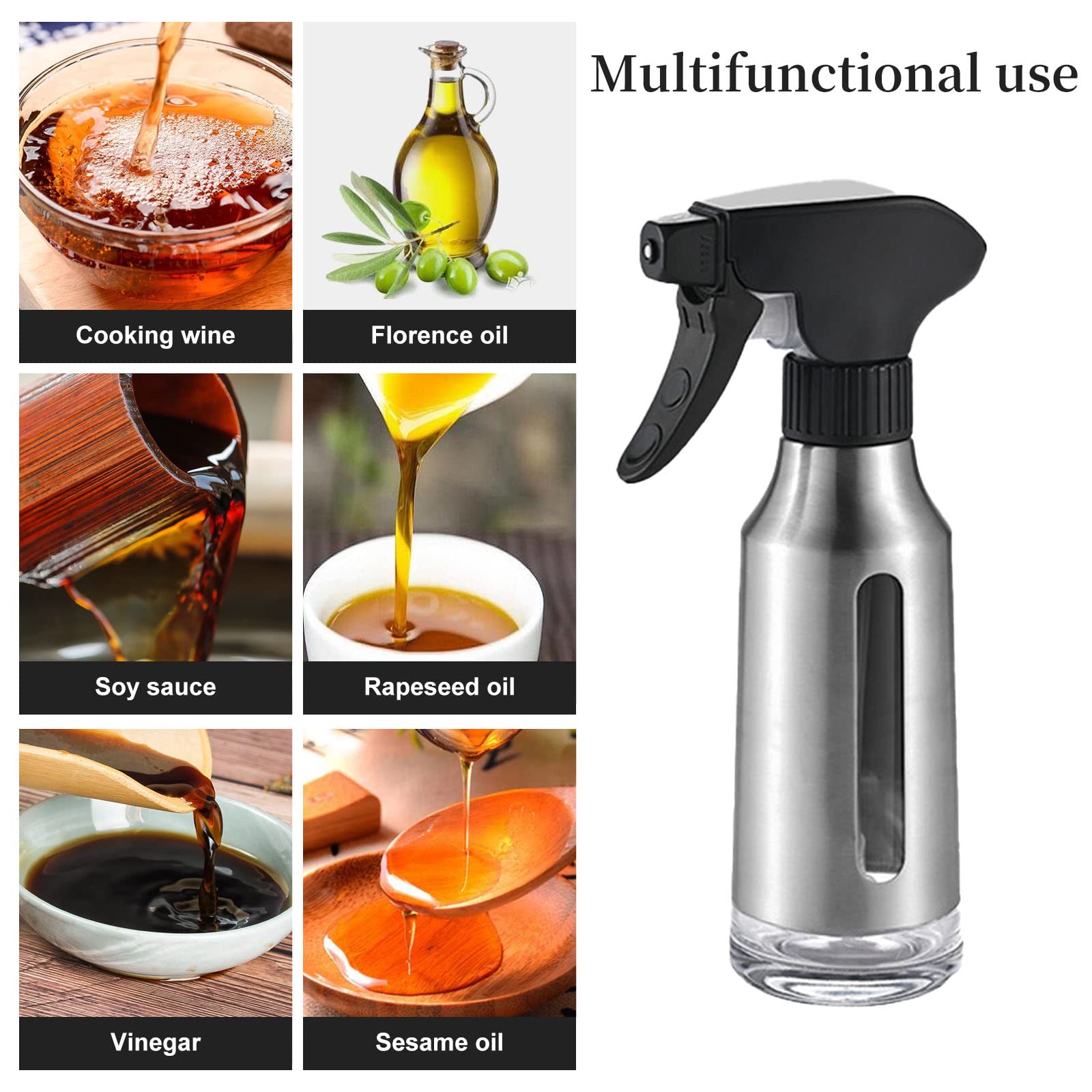 Micyples multi-use kitchen sprayer ideal for grilling, baking, and salads.