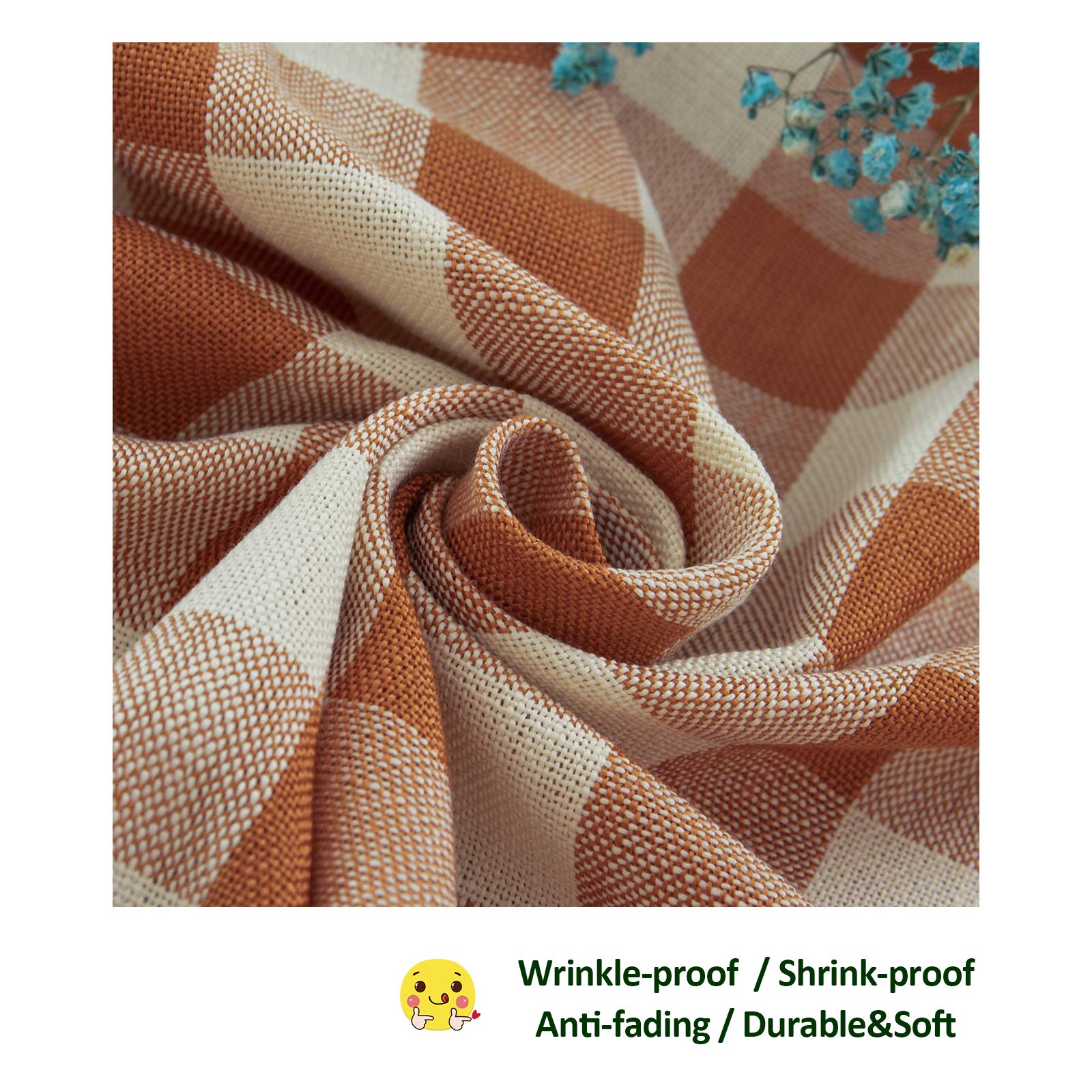 Midsummer Breeze cotton tablecloth durable and soft for everyday meals
