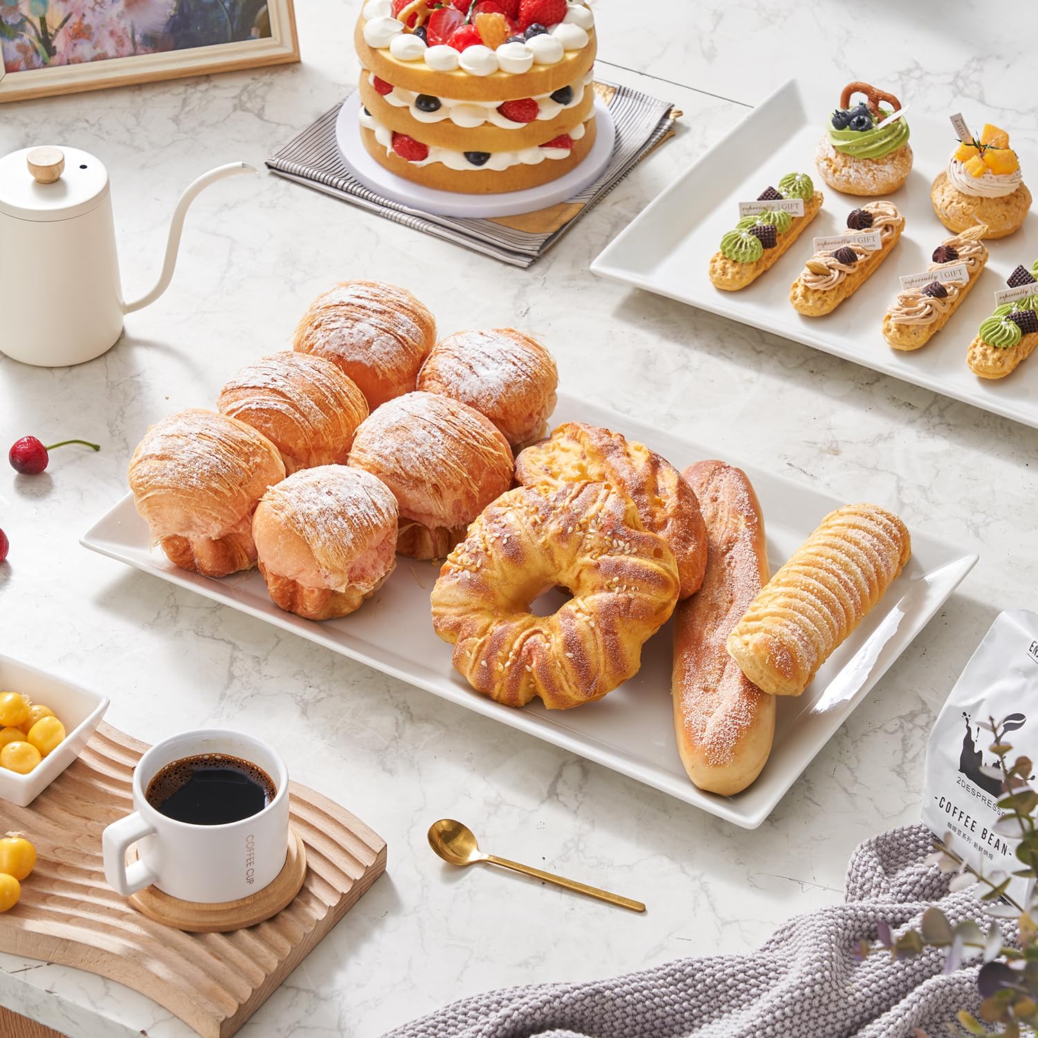 MIECOO centerpiece platter ideal for buffets and stylish presentations