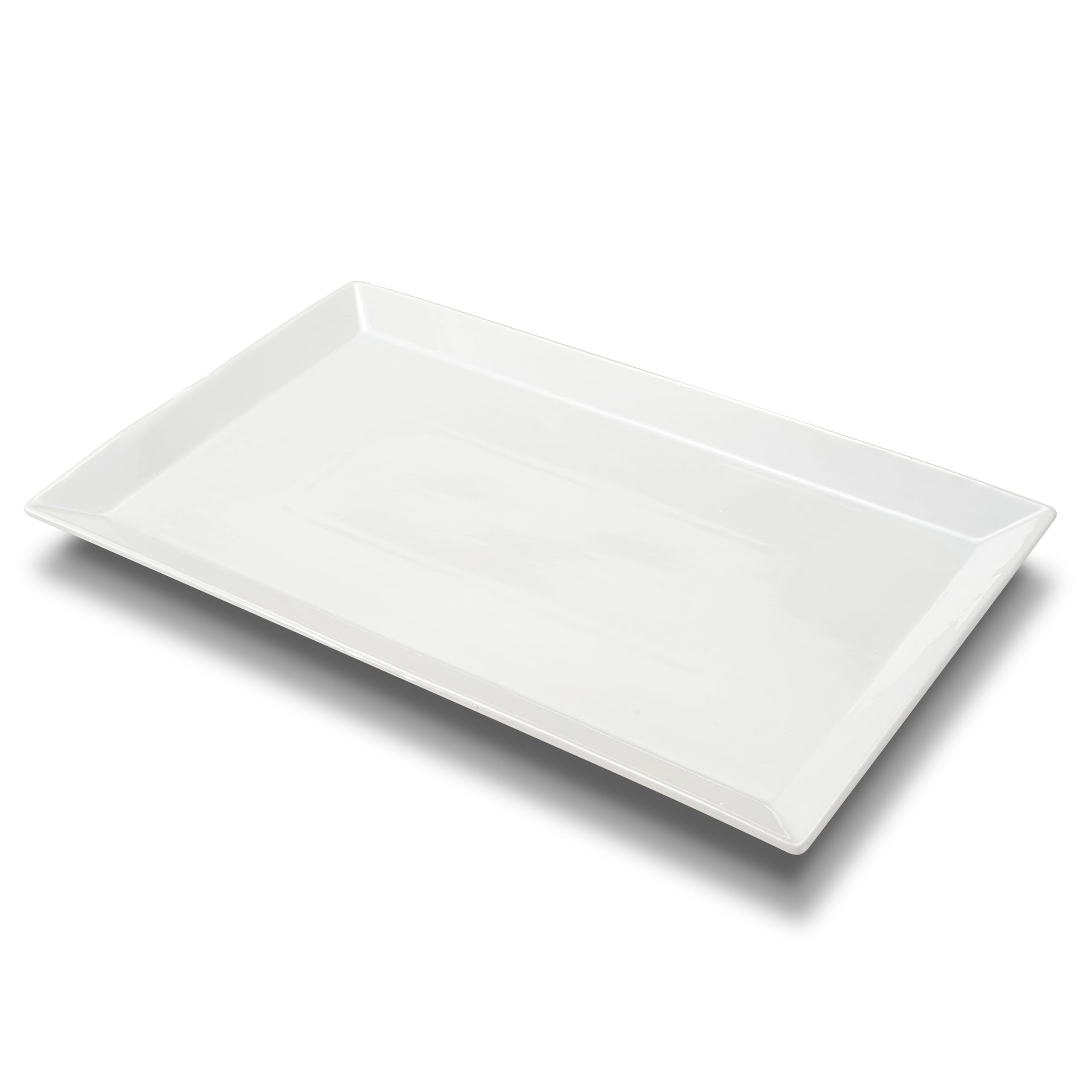 MIECOO large rectangular serving platter with 18.5 by 11.5 inch surface for generous presentation