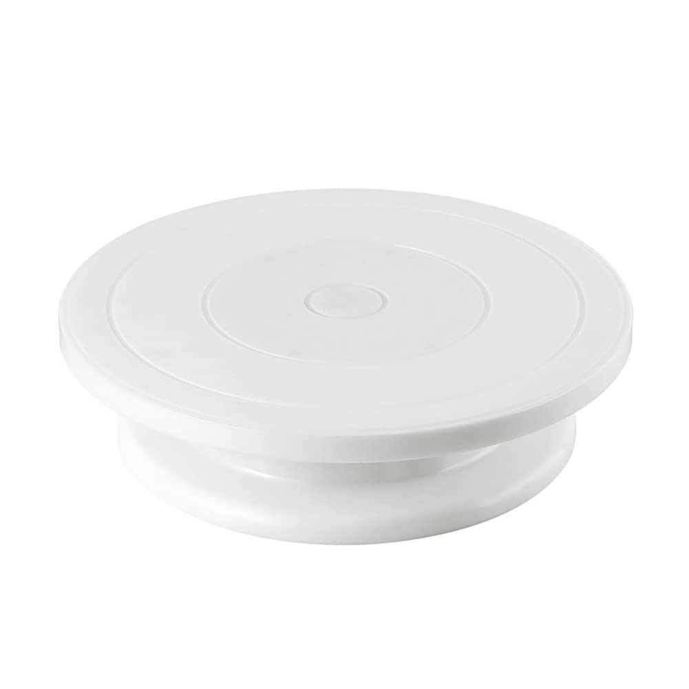 Miecux cake turntable with 11-inch diameter for steady decorating.