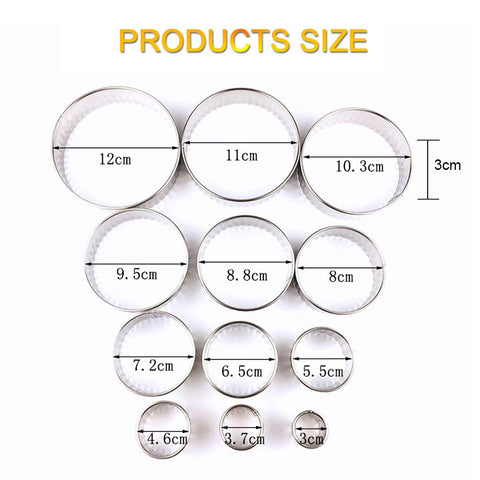 Compact storage tin keeps all 12 cutters organized