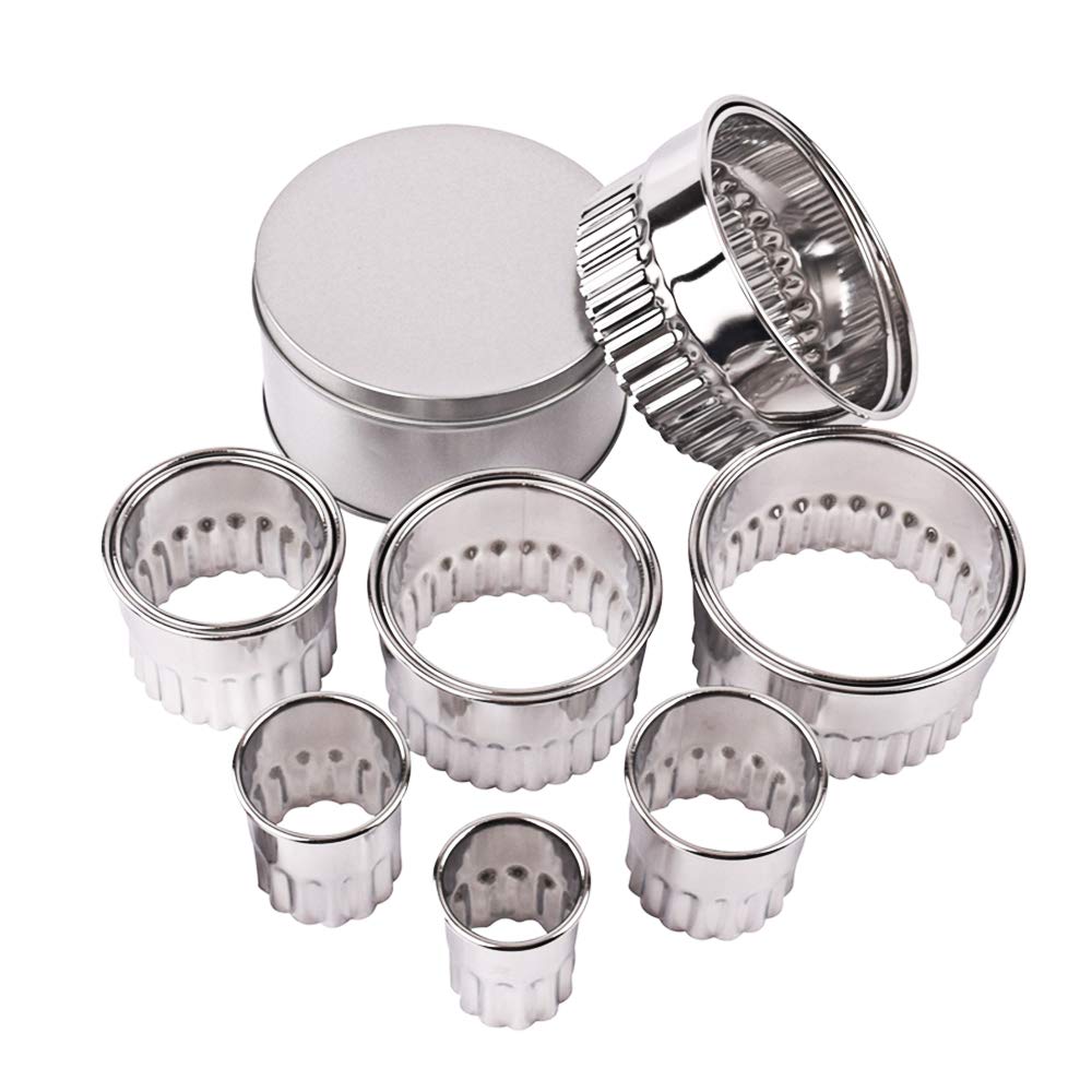 Miecux oven-safe cutters up to 500F for creative baking