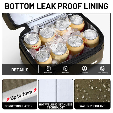 MIER insulated inner liner and leak protection help prevent spills in everyday use